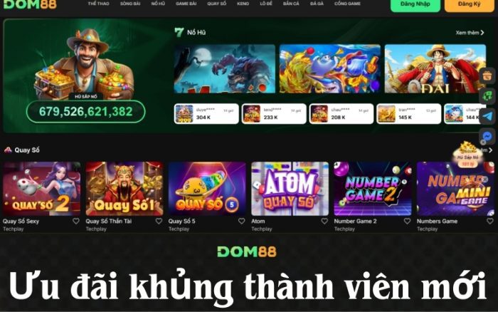 Ưu đãi khủng cho thành viên mới